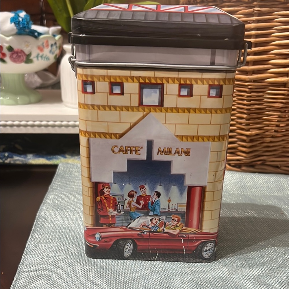 Caffè Milano Decorative Tin